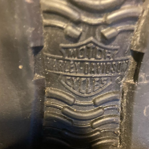 Harley Davidson Women’s Black Leather Motorcycle Boots - Picture 10 of 10